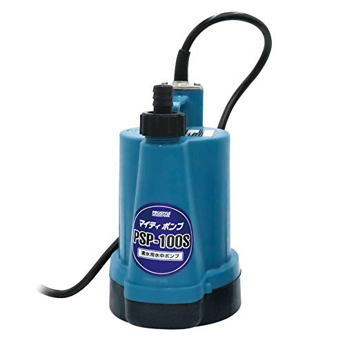 フローバル プロスタイルツール 清水用水中ポンプ マイティポンプ PSP-100S 50/60Hz共用 奥行13.8×高さ26.3×幅15.9cm