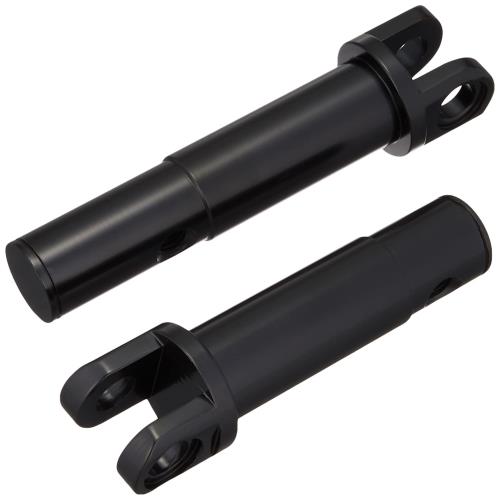 キジマ(Kijima) 自動二輪車一部分 足つき保持者 働き掛ける仕かける 黒いこと XL1200C/X 固定ディスク-05441