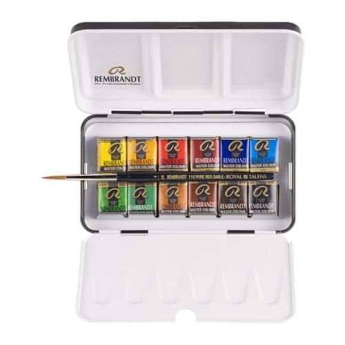 Rembrandt ターレンス 固形水彩絵具 レンブラント透明水彩 12色セット T0583-8612_4