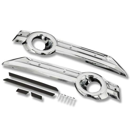 YOURS(ユアーズ): 220 クラウン RSグレード 専用 フォグカバーガーニッシュ 6PCS 素材:ABS y25-5676 [2] S