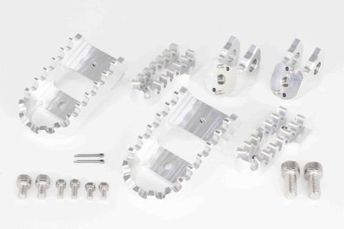 SP武川(TAKEGAWA) ビレットワイドステップキット シルバー CL250(MC57)/CT125(JA55)/レブル250(MC49) 06-13-0088