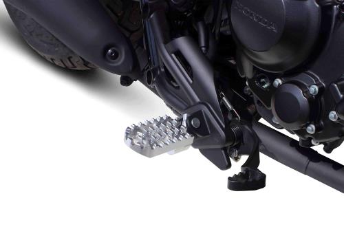 SP武川(TAKEGAWA) ビレットワイドステップキット シルバー CL250(MC57)/CT125(JA55)/レブル250(MC49) 06-13-0088_2