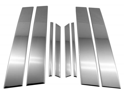 BRIGHTZ ハリアー 60 65 超鏡面ステンレスメッキピラーパネル バイザー無用 14PC  PIL−SIL−415  ZSU60W ZSU65W ASU60W ASU65W ZSU60 ZSU65 ASU60 ASU65 ZSU ASU U60 U65 60 65 ハリヤ—