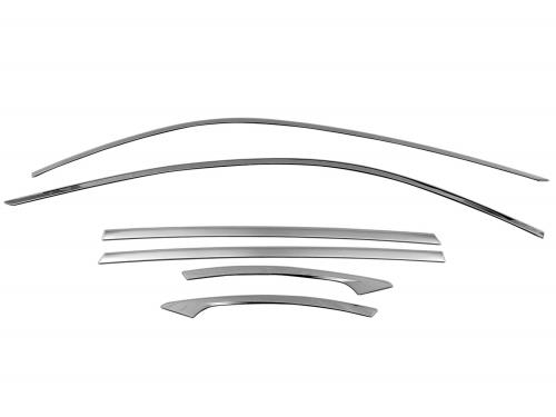 BRIGHTZ CX-5 KF 超鏡面ステンレスメッキアッパーウィンドウモール 6PC  SID−ETC−BIG−011  KFEP KF2P KF5P KFE KF2 KF5 FP 2P 5P CX5 C X 5