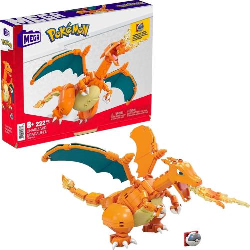 メガコンストラックス(MEGA CONSTRUX) ポケモン リザードン 222ピース 8歳~ GWY77 6,441円
