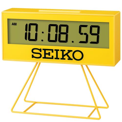 セイコークロック(Seiko Clock) 目覚まし時計 置き時計 デジタル ミニタイマークロック 黄色 158×176×65mm SQ817Y 7,404円