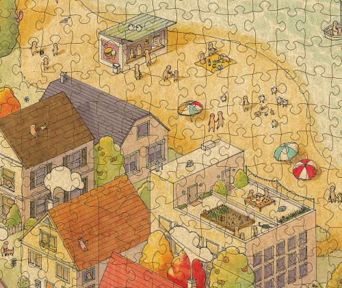 Magic Puzzle Company Sunny City