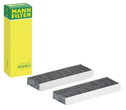 MANN FILTER(マンフィルター)/エアコンフィルター 品番：CUK26025-2