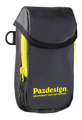 パズデザイン ターポリンモバイルポーチ タイプ2 (TARPAULIN MOBILE POUCH II) W100×H185×D55mm ブラックイエロー PAC-319