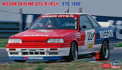 ハセガワ 1/24 ニッサン スカイライン GTS-R(R31) ETC1988 プラモデル 20495