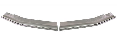 BRIGHTZ セレナ C27 後期 超鏡面ステンレスメッキフロントバンパーモール 2PC  FBUM−MOL−113  GC27 GFC27 GFNC27 GNC27 HFC27