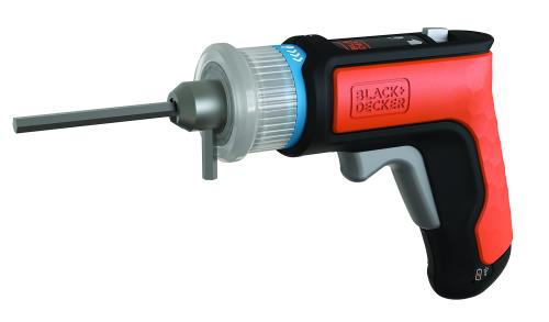 ブラックアンドデッカー(BLACK+DECKER) スクリュードライバー 六角レンチ 軽量 コンパクト 3.6V USB充電 BCRTA601 5,811円