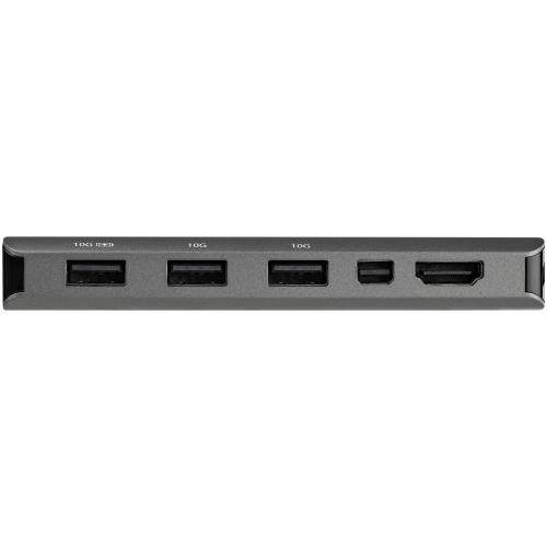 StarTech.com USB Type-Cマルチ変換アダプター/USB-C - 4K60Hz HDMI または Mini DisplayPort/100W Power Deliveryパススルー対応/10Gbps USBポート x4/USB-C マルチハブ DKT31CMDPHPD スペースグレー_4