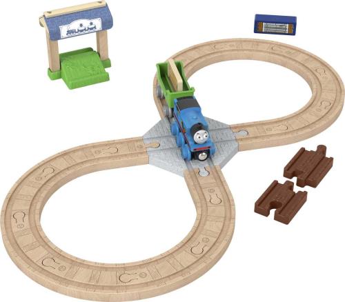 マテル(MATTEL) きかんしゃトーマス 木製レールシリーズ(Thomas) トーマスのレールセット 車両電車プレイセット3才~プレゼント HGD12 7,072円