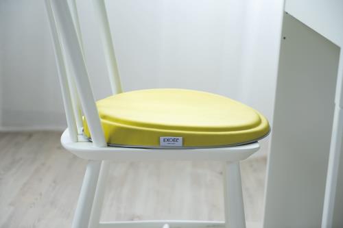 EXGEL(エクスジェル) / 加地 クッション まるプニフィット レモン ジェルクッション 日本製 いす 椅子 ダイニング ソファ 座布団 ざぶとん 在宅ワーク PUN22-LE_8