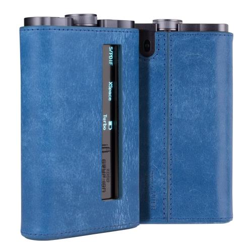 MITER ケース For iFi Audio xDSD Gryphon/Gryphon Pro グリフォン用 カバープロテクター手作りレザーケース Gryphon cover (Blue)