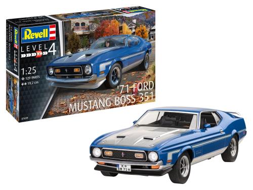 ドイツレベル(Revell) 1/25 71 マスタング Boss 351 プラモデル 07699