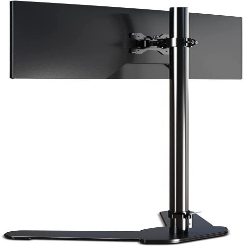 Pholiten アーム抜き 置き型 自立式PCモニタースタンド 120CM高いアーム 13-27インチ対応 液晶ディスプレイ スタンド VESA規格75-100mm 耐荷重10kg(ML61201)