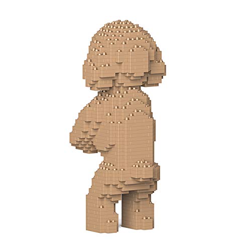 リアルな動物オブジェを作れる ブロックおもちゃ みんな大好き トイ プードル 10×10.6×高さ24.1cm ネジで固定する丈夫なブロック 大人向け 立体パズル 崩れない インテリア小物 JEKCA エンヴェールヘルック