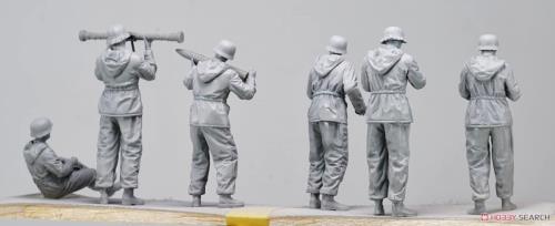 ボーダーモデル 1/35 ドイツ軍 88mm砲 Flak36 w/砲兵フィギュア プラモデル BT013 成型色_4