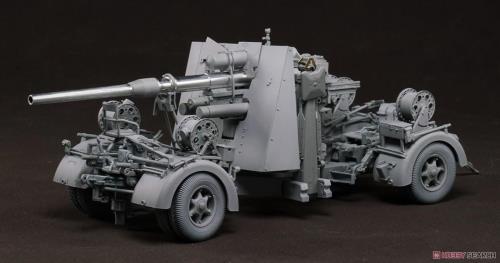 ボーダーモデル 1/35 ドイツ軍 88mm砲 Flak36 w/砲兵フィギュア プラモデル BT013 成型色_5
