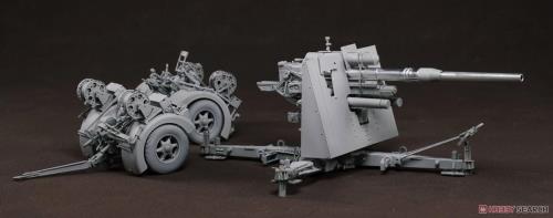 ボーダーモデル 1/35 ドイツ軍 88mm砲 Flak36 w/砲兵フィギュア プラモデル BT013 成型色_6