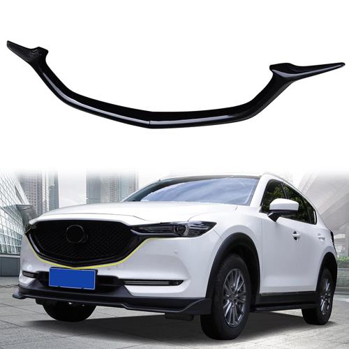 HIGH FLYING マツダ cx-5 KF系 CX-8 KG 系 2017-2020 に適合 センター グリル モール フロントグリルカバー リム ドレスアップ パネル カーアクセサリー ABS 社外品 (ブラック) 13,461円