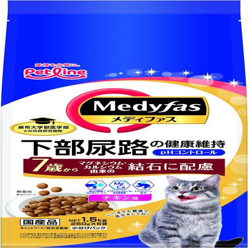 メディファス 7歳から チキン味 チキン味 MFD-33 1.5kg(250ｇ×6)ｘ6(ケース販売)
