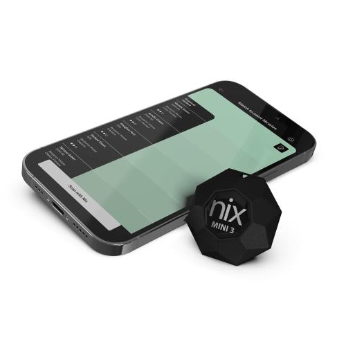 Nix Mini 3 カラーセンサー色彩計 - ポータブルなカラーマッチングツール - 塗料と数値化した色の値を瞬時に識別してマッチング