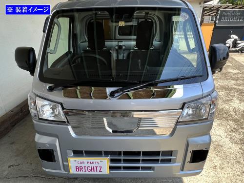 BRIGHTZ ハイゼットトラック S500P S510P 後期 超鏡面ステンレスメッキボンネットパネル 2マイコン  BON−COV−043  S500 S510 S 500 510 ご機嫌ゼット 貨物自動車