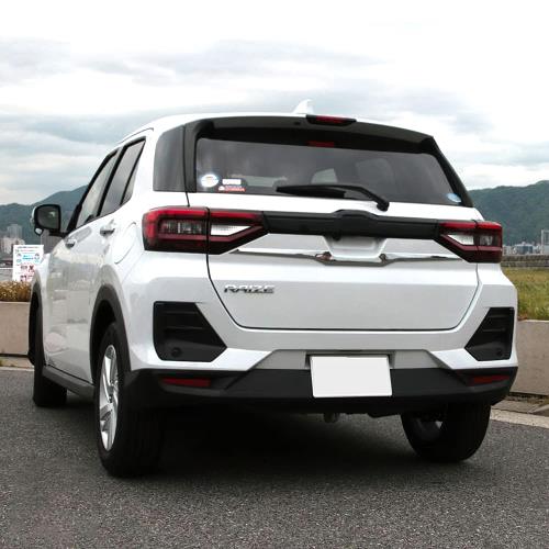 SWD-DG トヨタ ライズ テールゲートガーニッシュ リアバンパー アッパー ガーニッシュ 新型 RAIZE A200系 ABS製 1P鏡面仕上メッキRZ-24-S