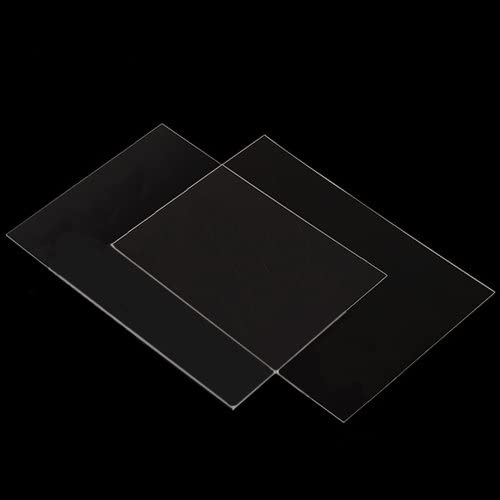 (5枚入り)PCシート 0.3mm x 297mm x 210mm (ポリカーボネート板, 300um厚, 透明) KI-SH-PC-0003