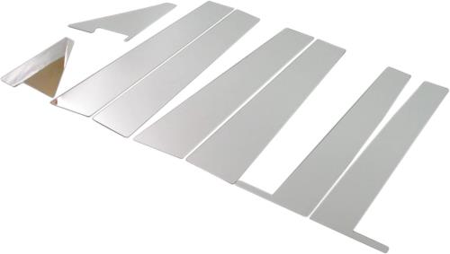 BRIGHTZ パレット MK21S 超鏡面ステンレスメッキピラーパネル バイザー無用 8PC  PIL−SIL−375  MK21 K21 21