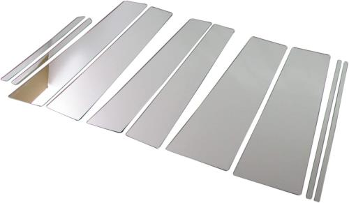 BRIGHTZ ステップワゴンスパーダ RK5 RK6 超鏡面ステンレスメッキピラーパネル バイザー無用 10PC  PIL−SIL−214  RK5 RK6 K5 K6 5 6 ステップワゴン スパーダ