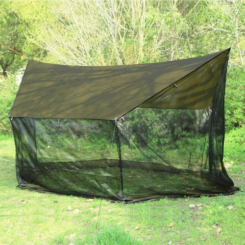 Preself 2-4人用 軽量 ハンモック テント, 通気 快適 蚊や雨を防ぐ スクリーンハウス, 沢登り 登山 徒歩 釣り ホームキャンプ (超軽量)