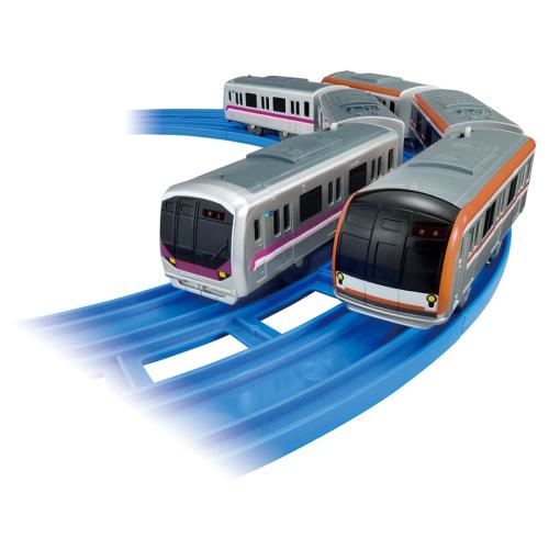 タカラトミー プラレール 東京メトロ半蔵門線08系 ＆ 有楽町線･副都心線10000系 ダブルセット 電車 おもちゃ 3歳以上