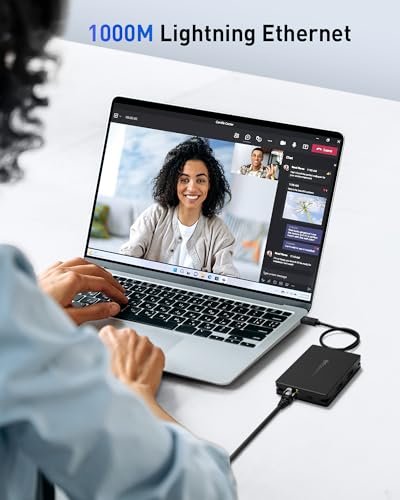 Cable Matters 8-in-1 ポータブル 40Gbps USB4 ハブ USB 4 ドック デュアル DisplayPort 4K@60Hz 単一 DisplayPort 8K@60Hz 100W PD ギガビットイーサネット XPS/Surface Pro/iPad Pro Thunderbolt 4 対応_6