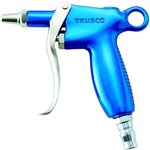 TRUSCO(トラスコ) カラーエアダスター ブルー 引金式 プラグタイプ 標準ノズル TD-80B-B × 10個 ケース販売