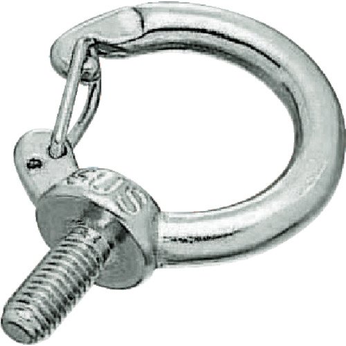 TRUSCO(トラスコ) ステンレス フックアイボルト ねじ径M8×1.25 TFIB-8 × 5個ケース販売