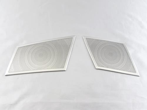BRIGHTZ エクストレイル SNT33 T33 ステンレスダッシュボードスピーカーカバー 2PC サテンシルバー  SPEAKER−150  SNT33 ST33 NT33 SNT ST NT T 33 エクストレール_4
