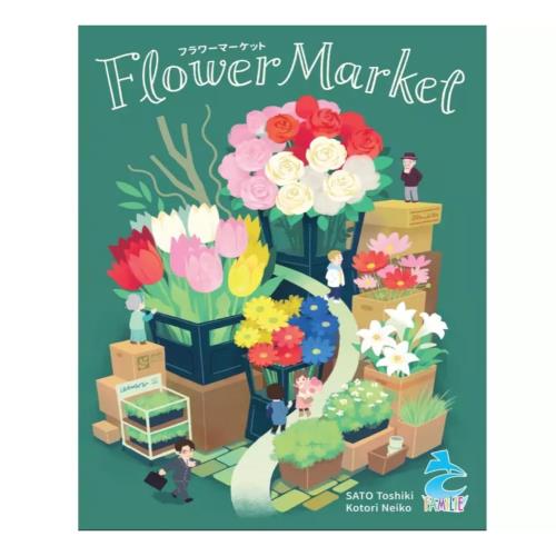 さとーふぁみりあ(Sato Familie) フラワーマーケット (2-4人用 40-50分 10才以上向け) ボードゲーム