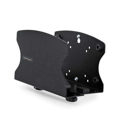 StarTech.com PCホルダー／壁面設置用金具／耐荷重18kg／調整幅5〜20cm／高耐久 ウォールマウント型 周辺機器 デスクトップパソコンケース スタンド 2NS-CPU-WALL-MOUNT