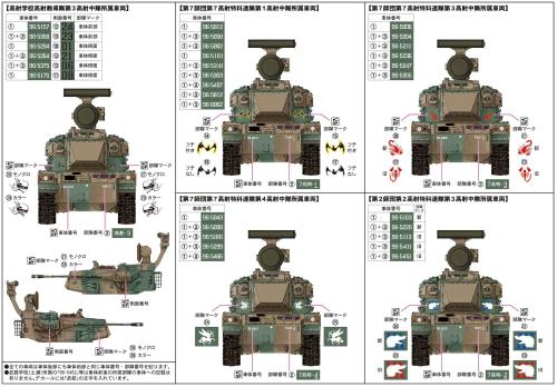 ピットロード 1/35 グランドアーマーシリーズ 陸上自衛隊 87式自走高射機関砲 高射教導隊 プラモデル G46_4
