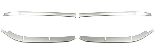 BRIGHTZ クラウンクロスオーバー TZSH35 AZSH35 超鏡面ステンレスメッキグリルモール 4PC  GRI−COV−M−106  ZSH AZSH H35 35 クラウン クロスオーバー