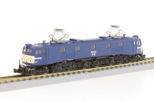 ロクハン Zゲージ 国鉄 EF58形 小窓 127号機 青色 T039-3 鉄道模型 電気機関車_1