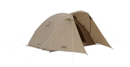Coleman(コールマン) タフワイドドーム VI/3025(グレージュ) キャンプ テント 防災 組み立て簡単 前室付き 4〜5人用 耐水圧1500mm ペグ、ロープ、ハンマー、収納ケース付属 空気循環システム搭載