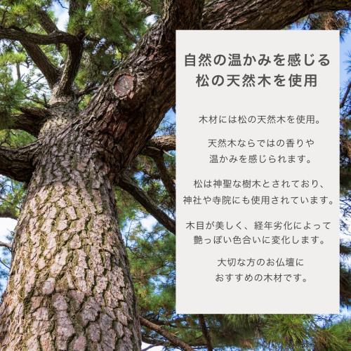 inoriba ミニ仏壇 家型天然木オープン型 モダン 手元供養 コンパクト(ベージュ)