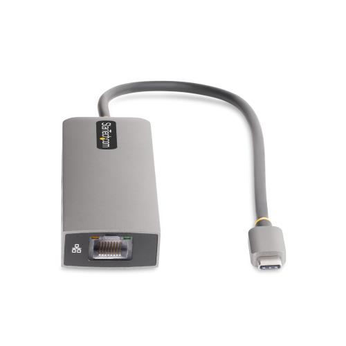StarTech.com USB-Cハブ／3ポート／2x USB-A + 1x USB-C／USB 3.2 Gen 2／100W PDパススルー／有線LAN／高速転送 充電 軽量モデル 10G2A1C25EPD-USB-HUB_3