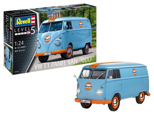 ドイツレベル(Revell) 1/24 VW T1 パネルバン (ガルフ) プラモデル 07726