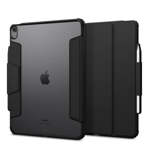 Spigen iPad Air 13インチ ケース M3/M2 (2025/2024年) スリム 軽量 耐衝撃 擦り傷防止 過熱防止 エア？スキン？プロ ACS07678 (ブラック)